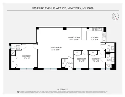 $1,275,000 | 975 Park Avenue, Unit 1CD | Upper East Side