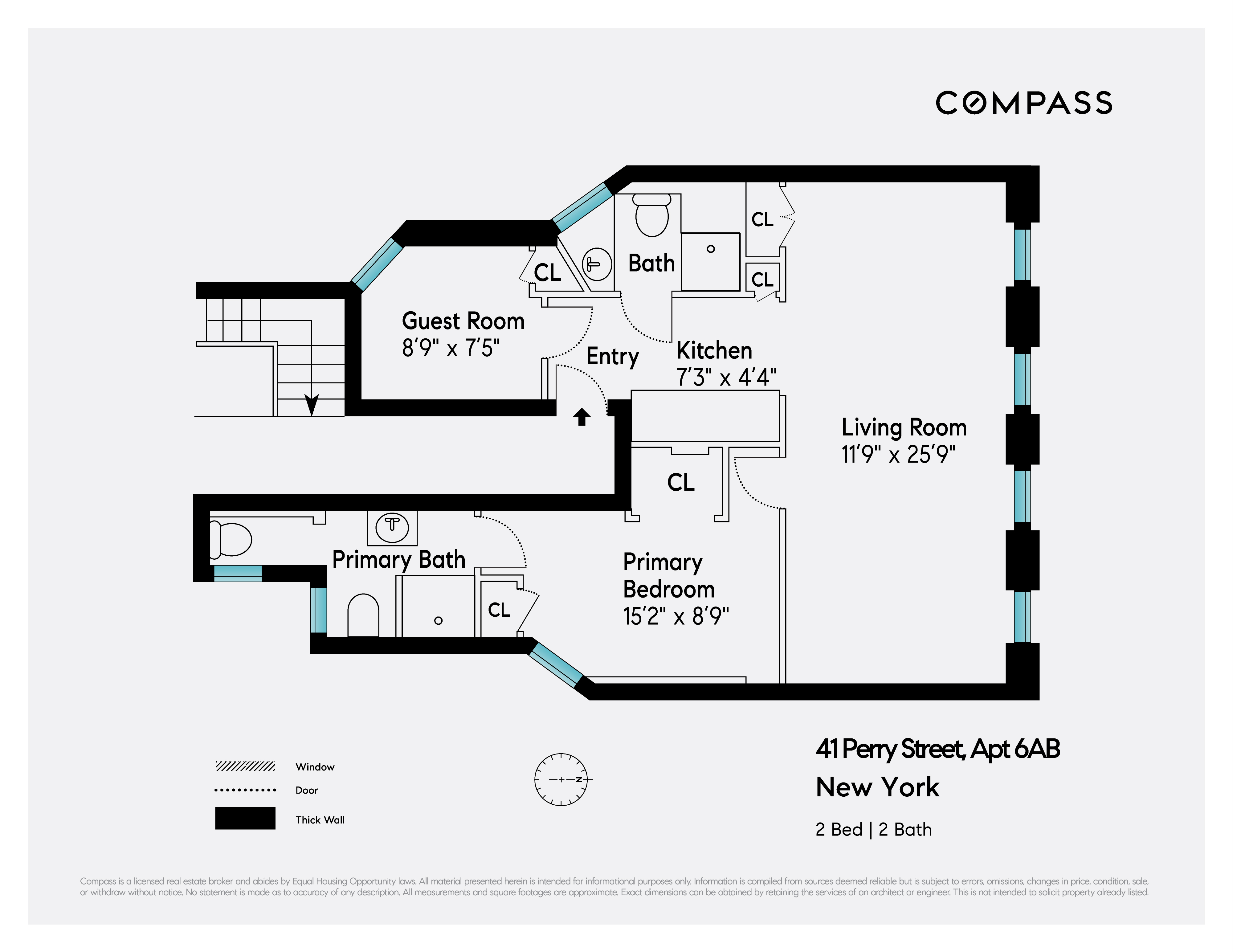 41 Perry Street, Unit 6AB Manhattan, NY 10014 - Photo 10 of 10