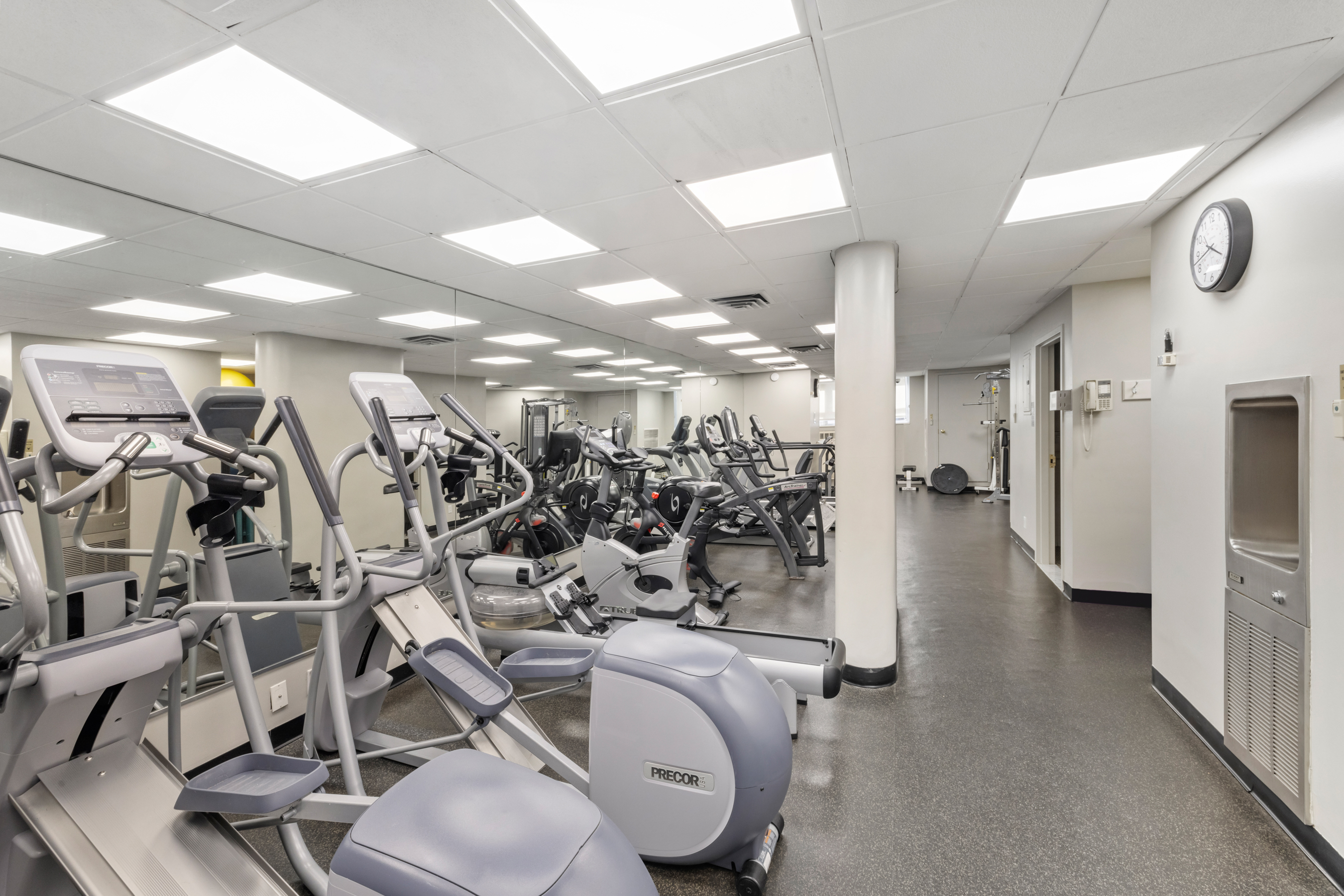35 Sutton Place, Unit PHB Manhattan, NY 10022 - Photo 13 of 14 a view of a room with gym equipment