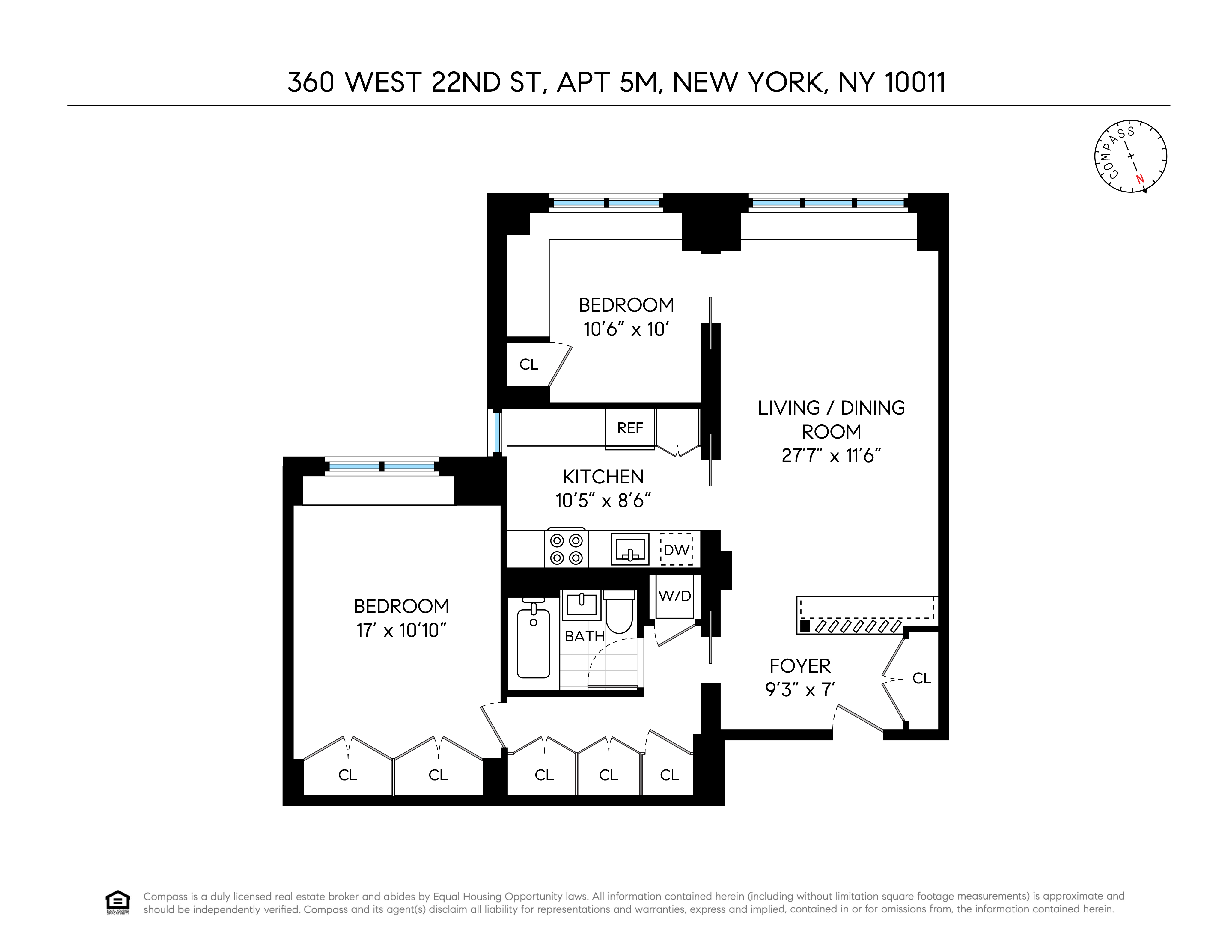 360 West 22nd Street, Unit 5M Manhattan, NY 10011 - Photo 16 of 16 a picture of a park