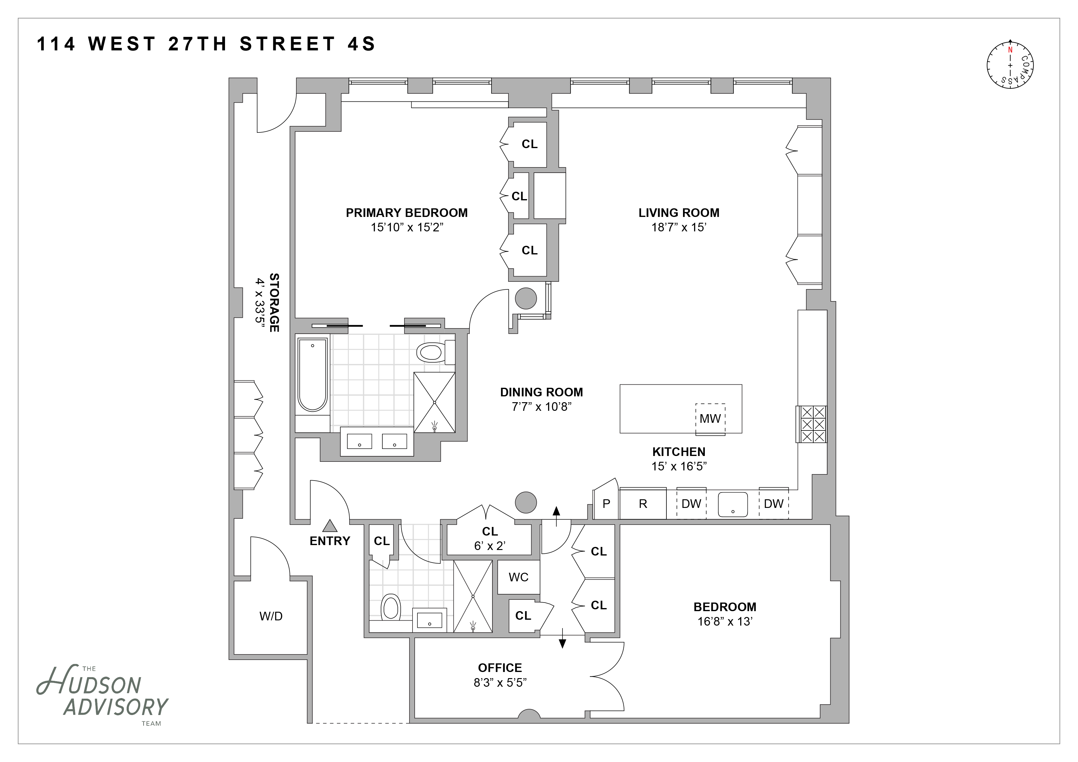 114 West 27th Street, Unit 4S Manhattan, NY 10001 - Photo 13 of 14