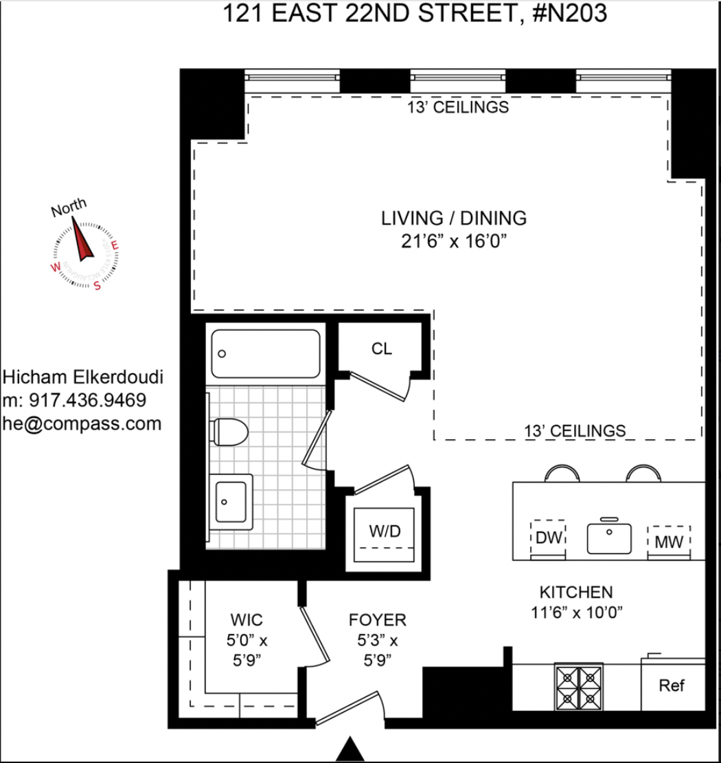 121 East 22nd Street, Unit N203 Manhattan, NY 10010 - Photo 10 of 10