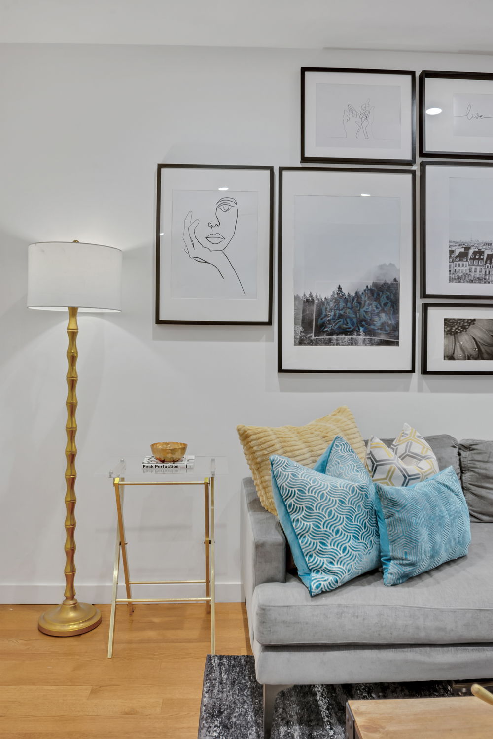 216 West 137th Street, Unit GARDEN Manhattan, NY 10030 - Photo 5 of 13 a living room with furniture and window