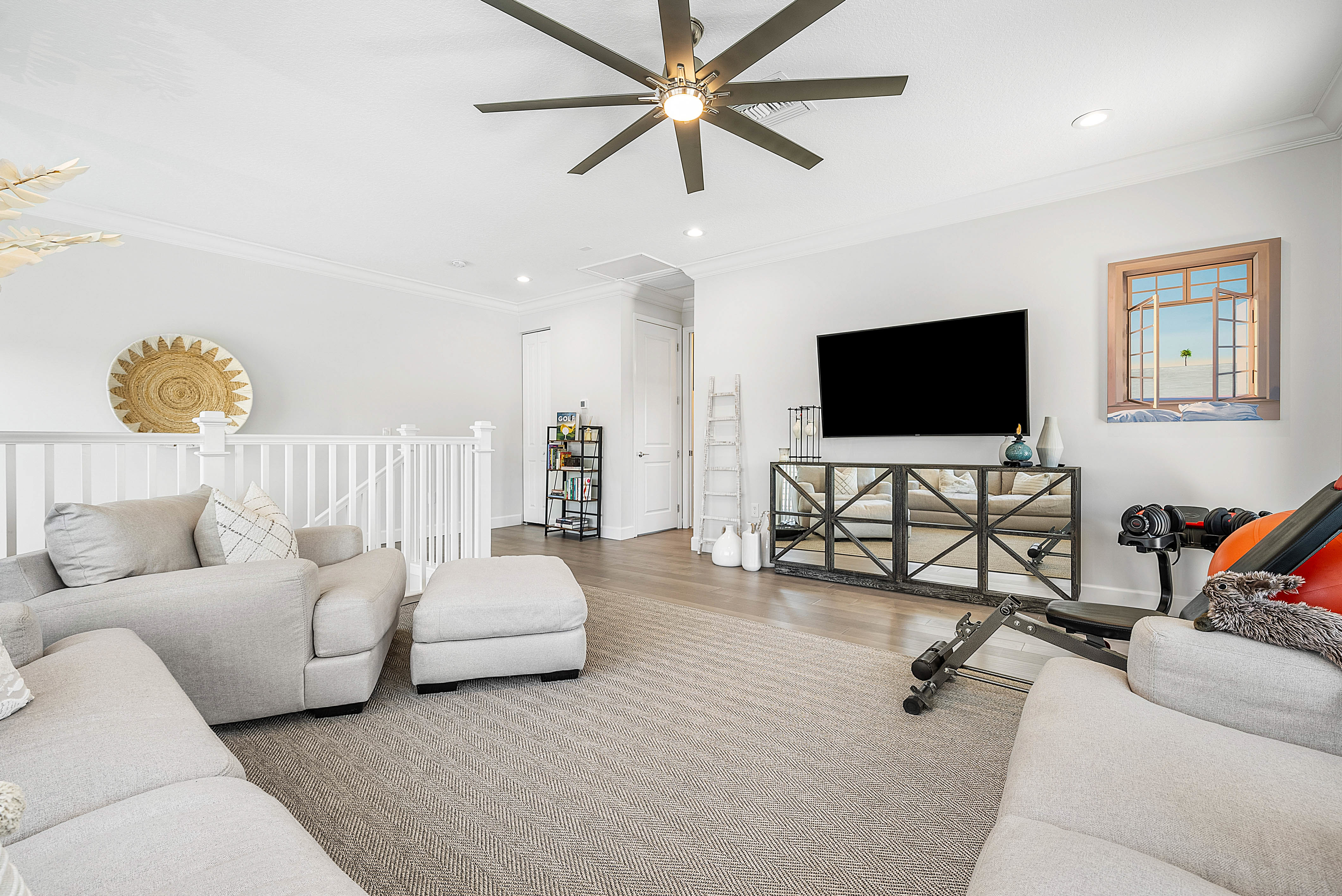 13172 Whistler Mountain Road Delray Beach, FL 33446 - Photo 21 of 38 a living room with furniture and a flat screen tv
