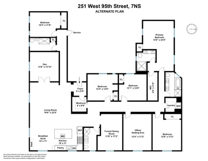 $4,750,000 | 251 West 95th Street, Unit 7NS | Upper West Side