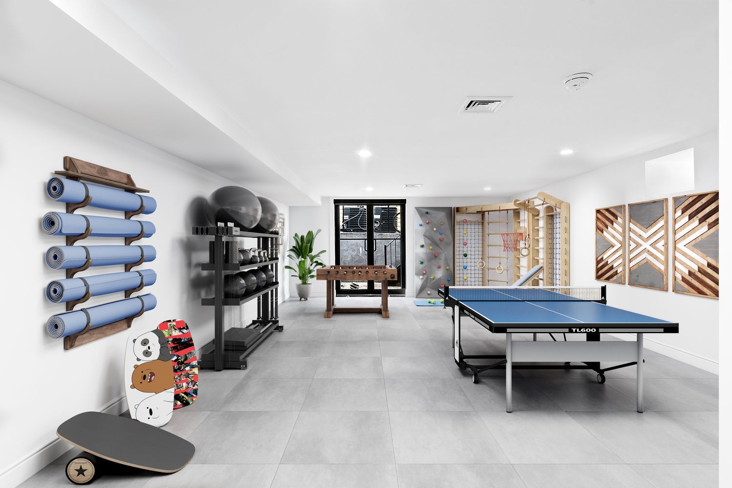 296 Fenimore Street Brooklyn, NY 11225 - Photo 13 of 19 a living room with furniture a table and large windows