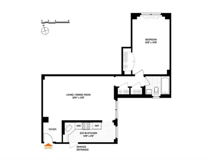 a picture of a floor plan