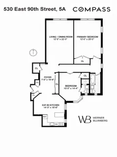 $1,285,000 | 530 East 90th Street, Unit 5A | Upper East Side