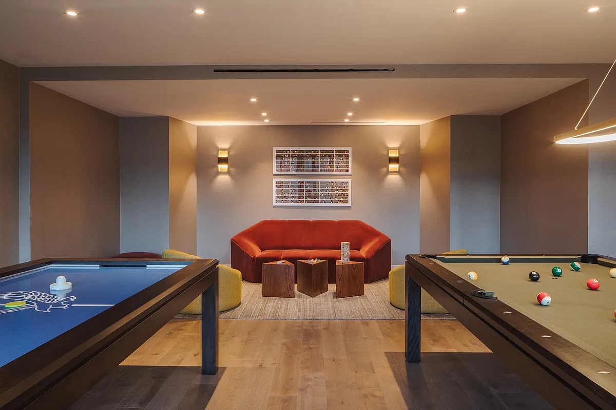 58 St Marks Place, Unit 608 Brooklyn, NY 11217 - Photo 21 of 22 a room with furniture and pool table