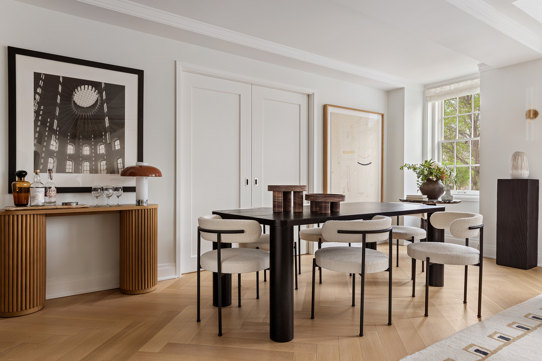 360 Central Park West, Unit 2B Manhattan, NY 10025 - Photo 4 of 23 a view of a dining room with furniture and window
