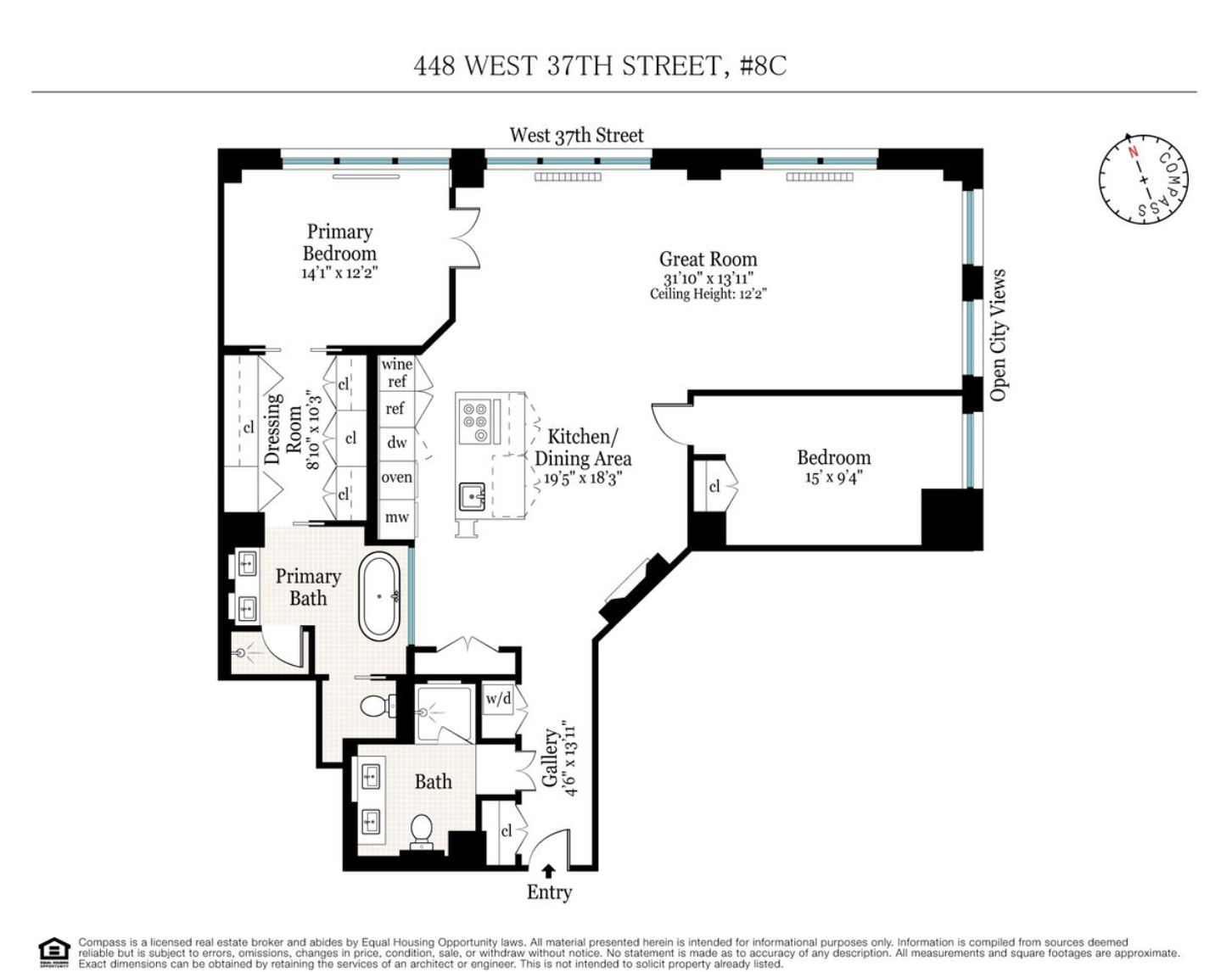 448 West 37th Street, Unit 8C Manhattan, NY 10018 - Photo 10 of 10