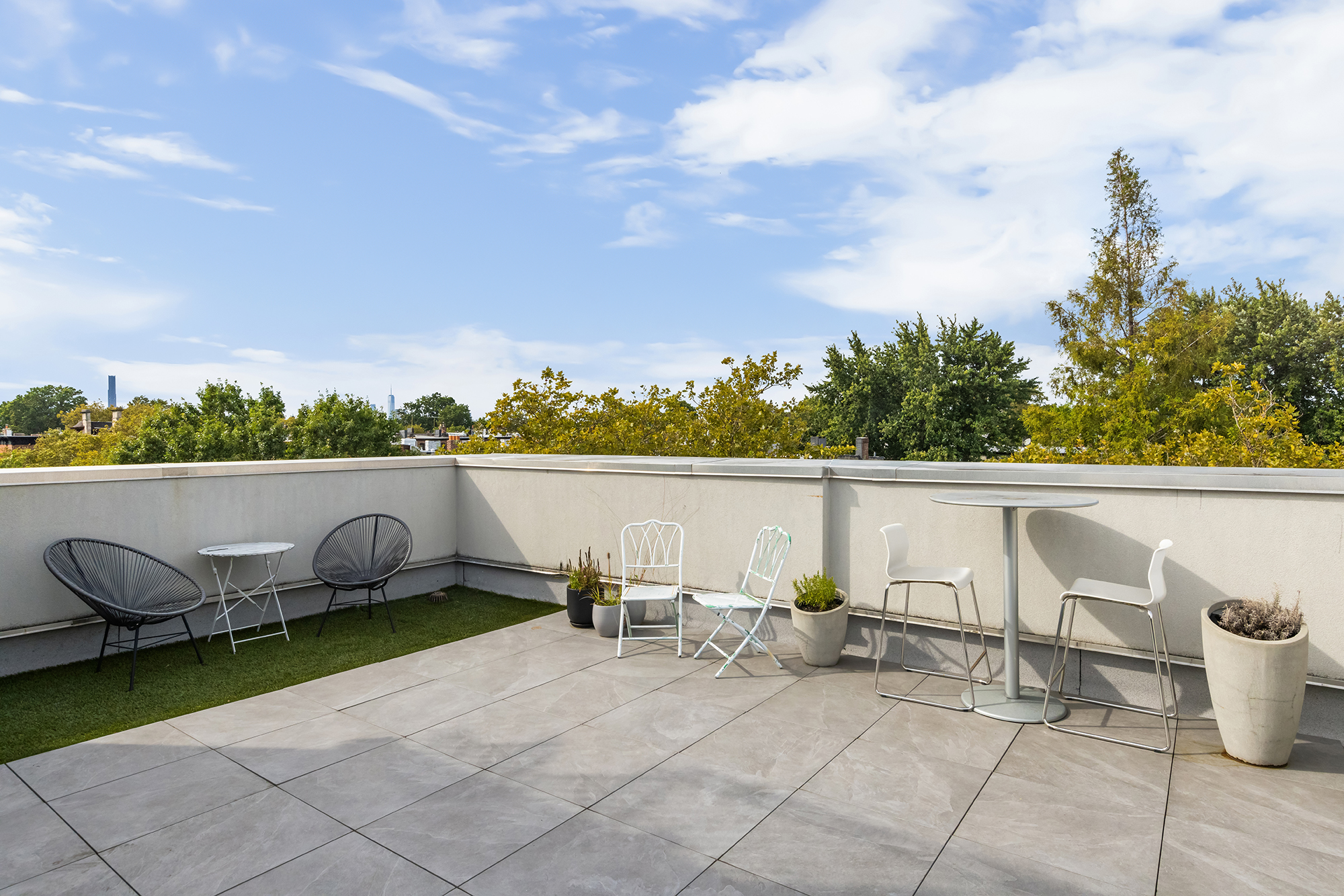 664 Jefferson Avenue, Unit 2R Brooklyn, NY 11221 - Photo 8 of 10 a view of outdoor space with seating