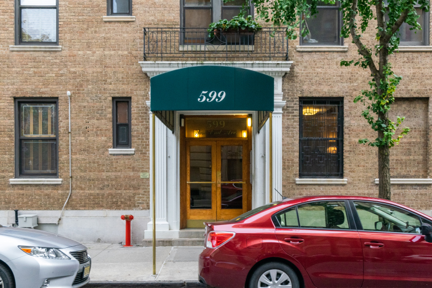 599 West End Avenue, Unit 5A Manhattan, NY 10024 - Photo 10 of 11 a front view of a house with parking space