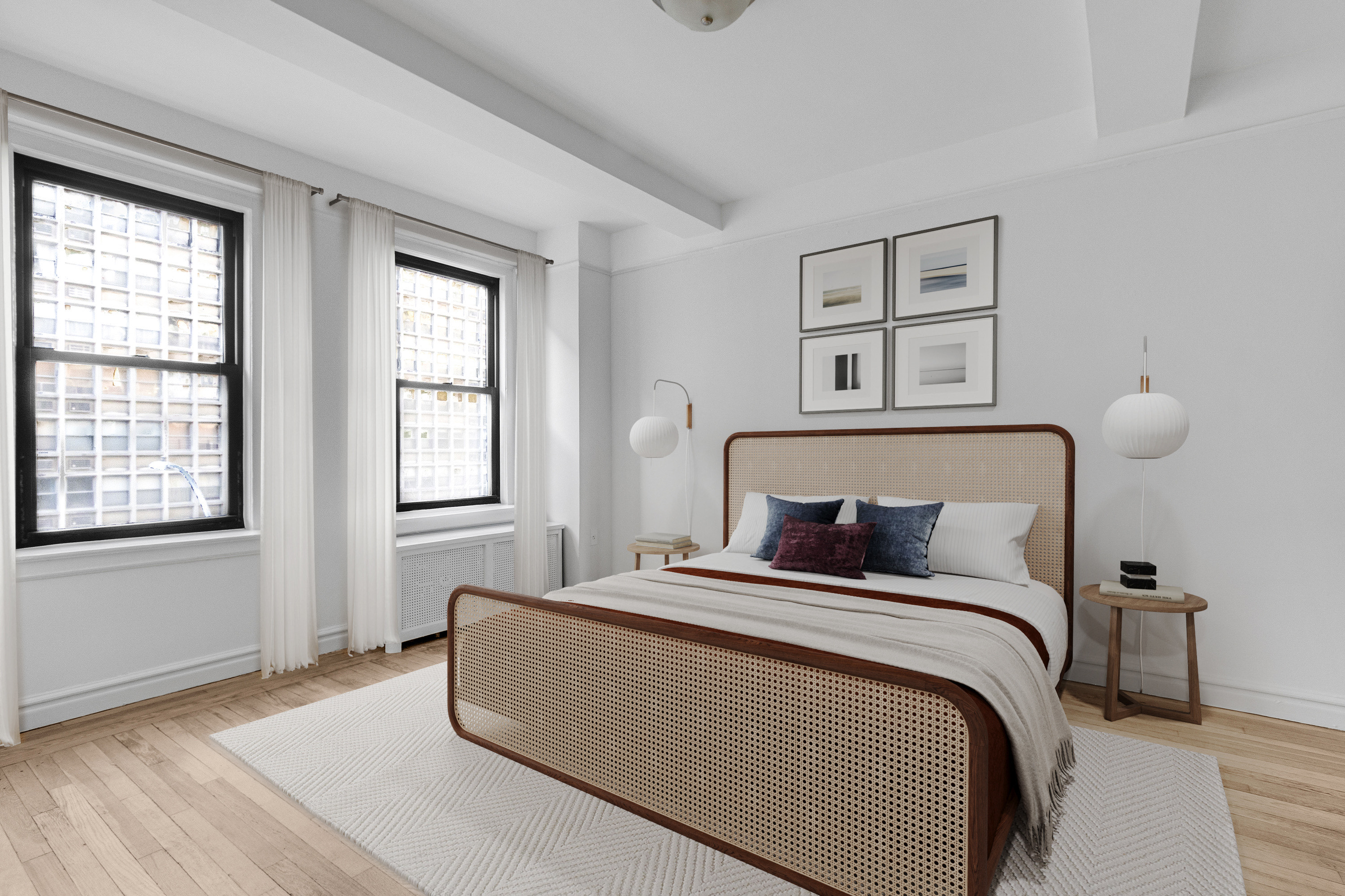 127 West 96th Street, Unit 4D Manhattan, NY 10025 - Photo 9 of 14 a bedroom with bed and window