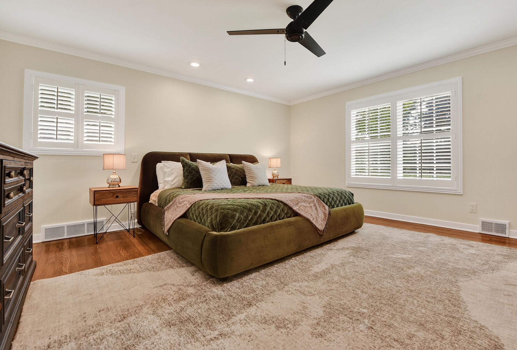 1205 Beaver Road Sewickley, PA 15143 - Photo 46 of 94 a bedroom with a bed and wooden floor