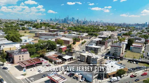a city view
