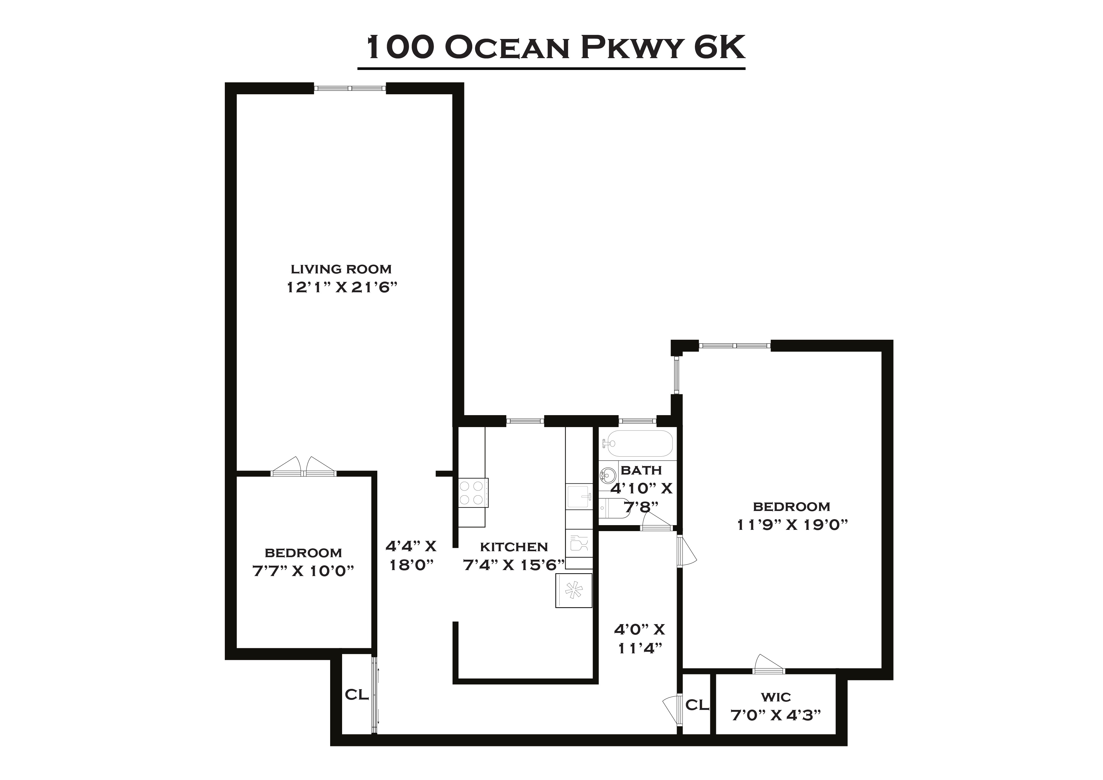 100 Ocean Parkway, Unit 6K Brooklyn, NY 11218 - Photo 35 of 35