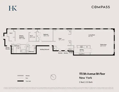 $5,500,000 | 170 5th Avenue, Unit 5 | Flatiron