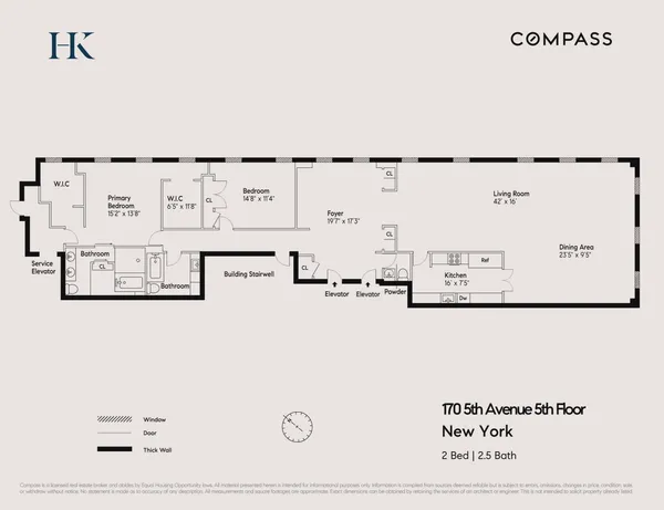 $5,500,000 | 170 5th Avenue, Unit 5 | Flatiron