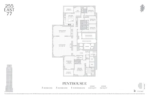 $22,000,000 | 255 East 77th Street, Unit PHE | Upper East Side