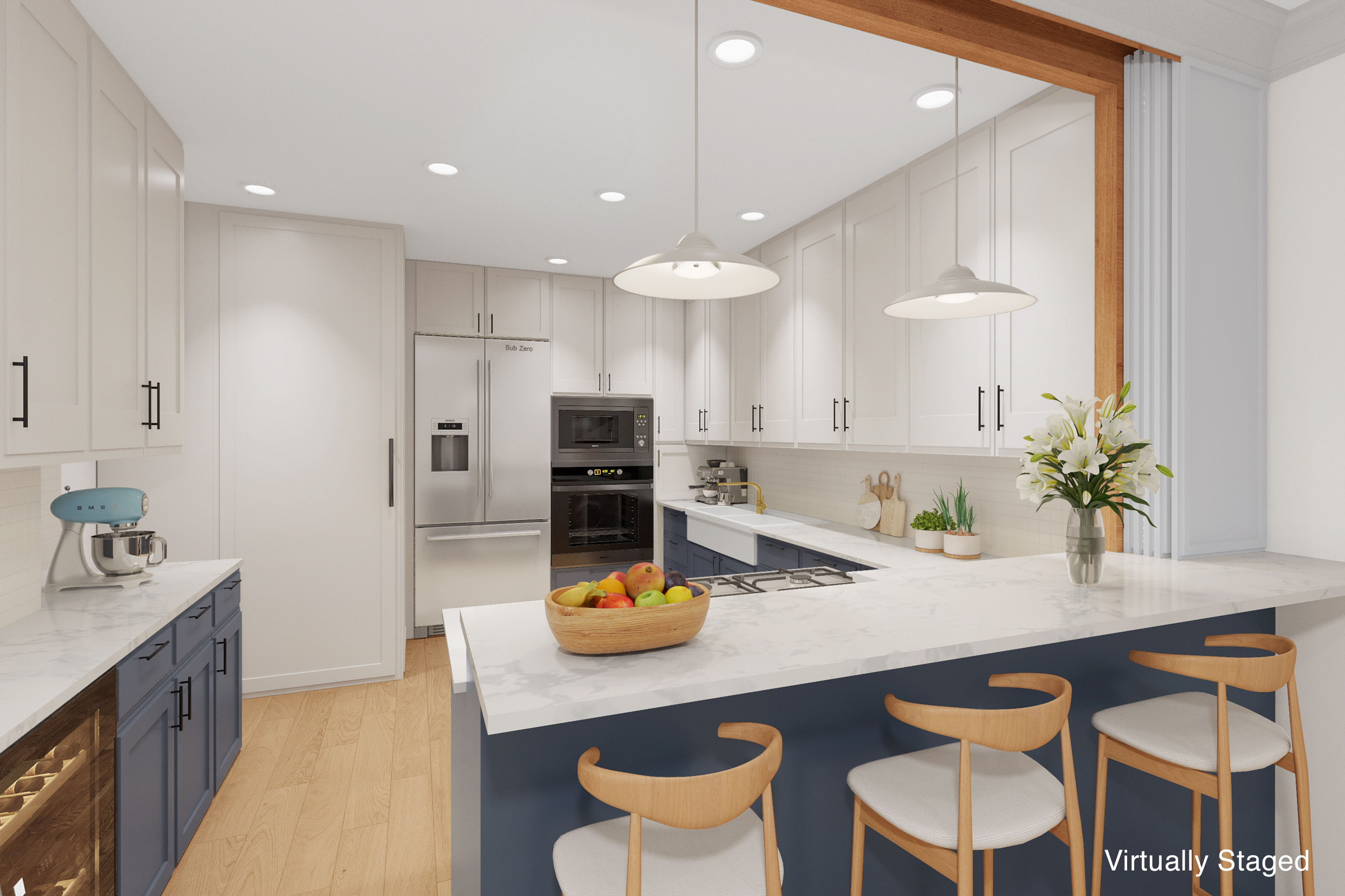 333 Central Park West, Unit 11 Manhattan, NY 10025 - Photo 7 of 21 a kitchen with a dining table chairs sink and stove