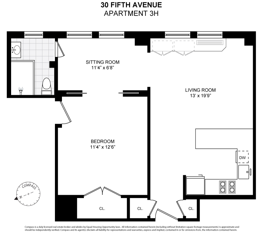 30 5th Avenue, Unit 3H Manhattan, NY 10011 - Photo 11 of 11 a picture of a park