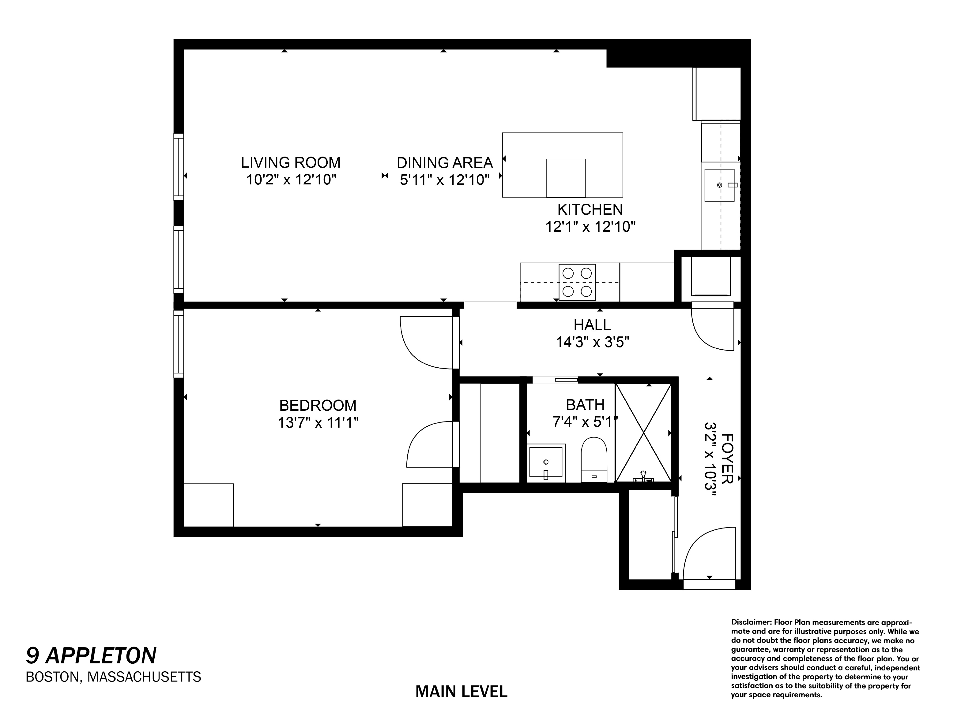 9 Appleton Street, Unit 302 Boston, MA 02116 - Photo 10 of 10