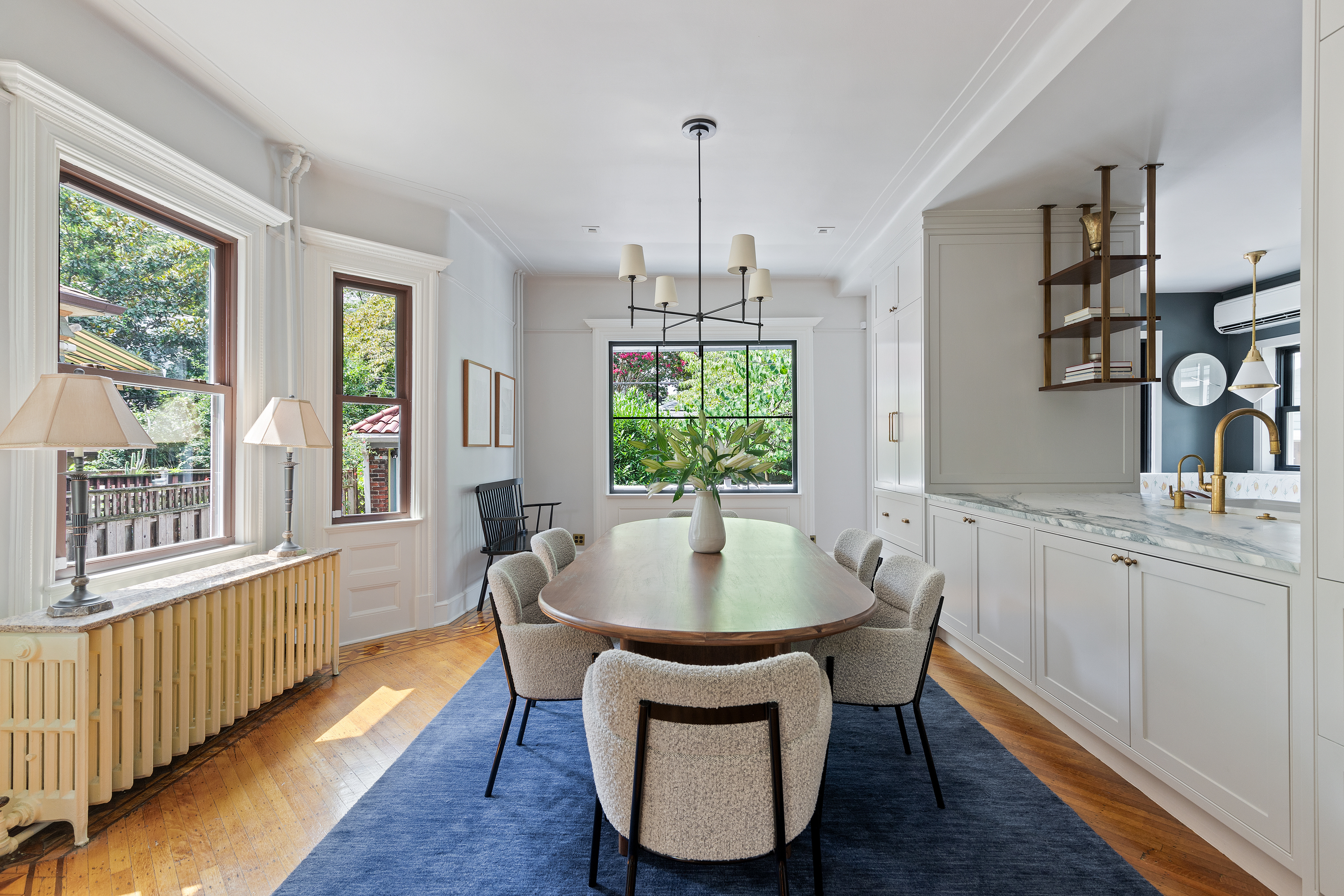 498 Westminster Road Brooklyn, NY 11218 - Photo 6 of 32 a dining room with furniture window wooden floor