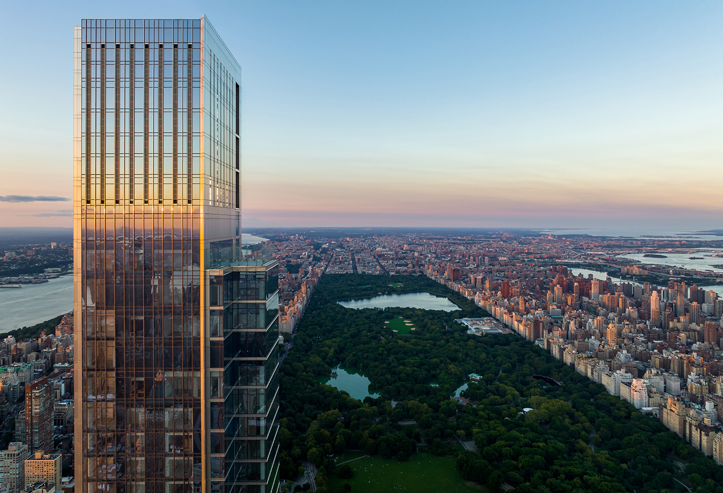 217 West 57th Street, Unit 60W Manhattan, NY 10019 - Photo 24 of 27 an aerial view of multiple house