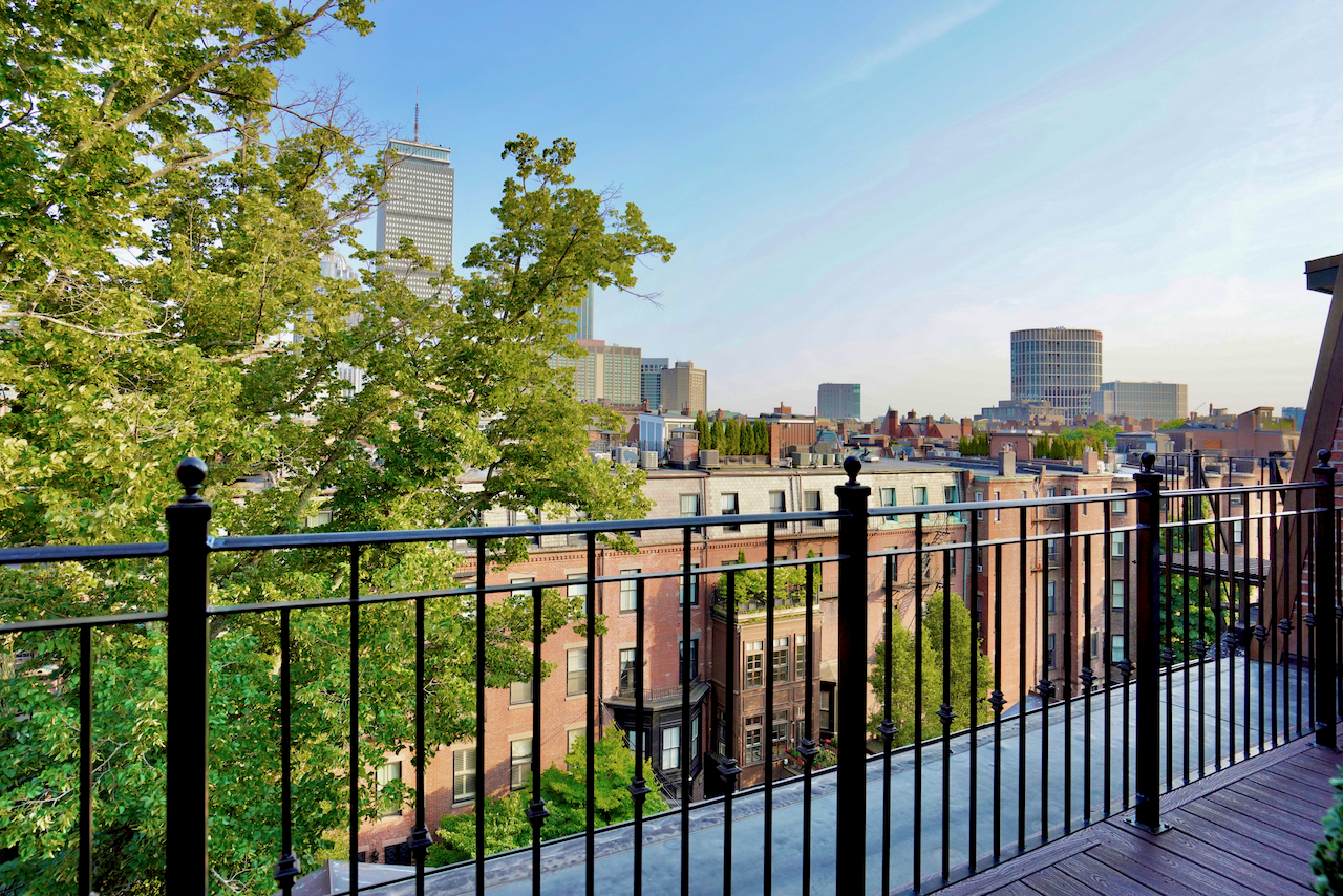 361 Beacon Street, Unit PH Boston, MA 02116 - Photo 9 of 9 a view of city from a balcony