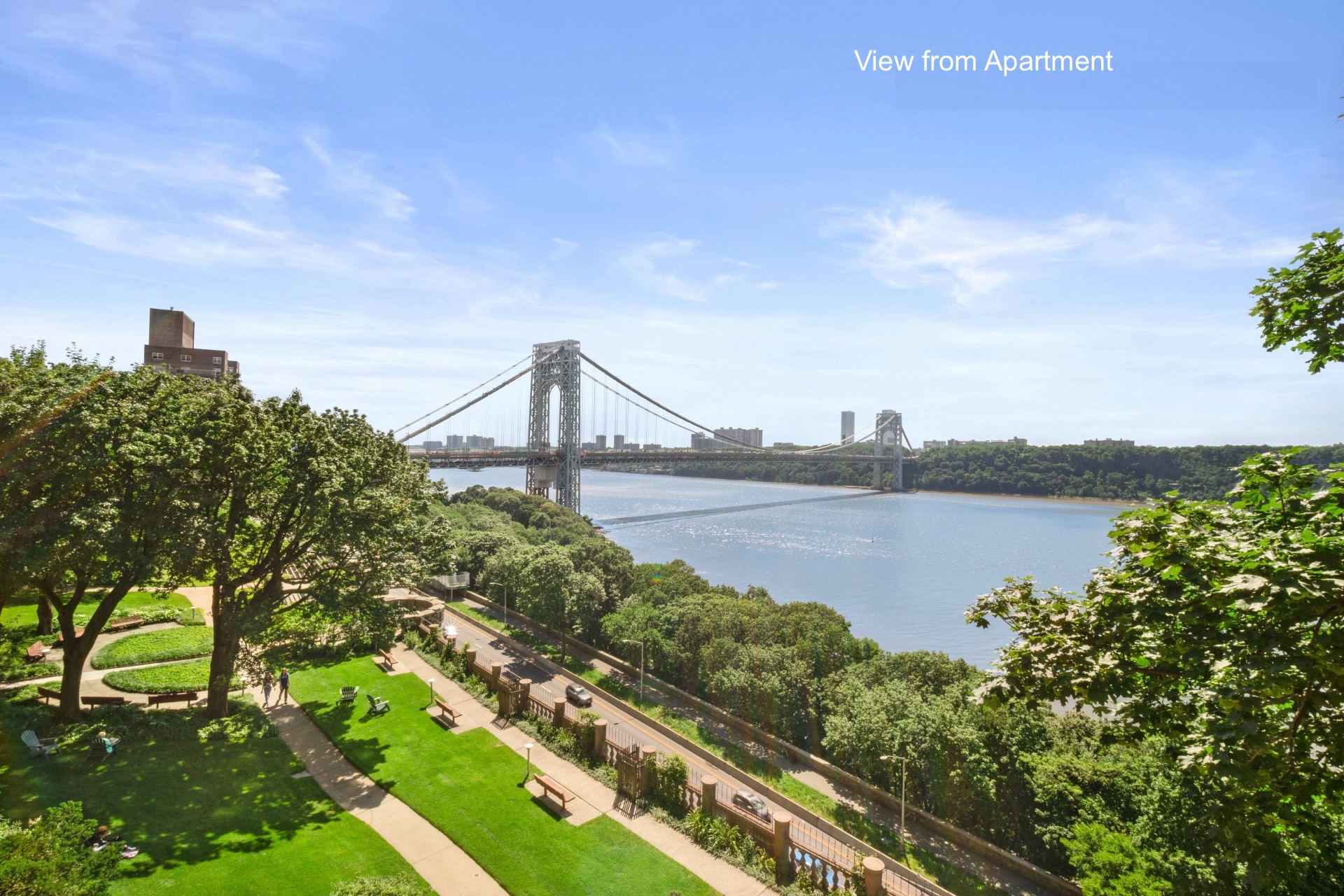 160 Cabrini Boulevard, Unit 19 Manhattan, NY 10033 - Photo 5 of 27 a view of a lake with a big yard