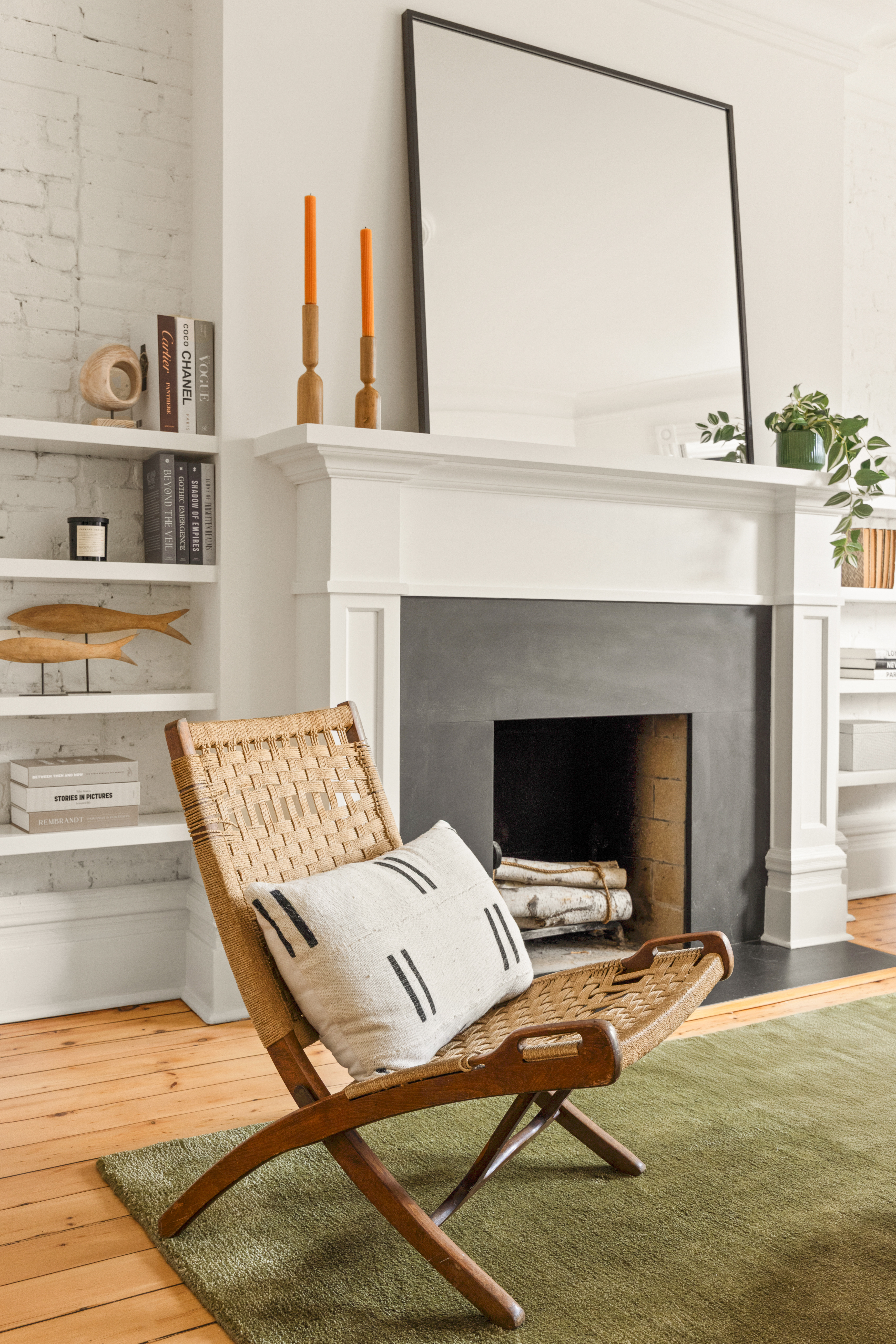 680 Carroll Street, Unit 4 Brooklyn, NY 11215 - Photo 2 of 17 a view of a livingroom with furniture and a fireplace