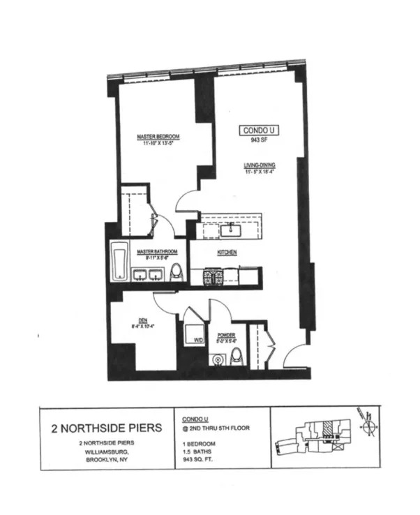 2 Northside Piers, Unit 5U Brooklyn, NY 11249 - Photo 12 of 12 unknown