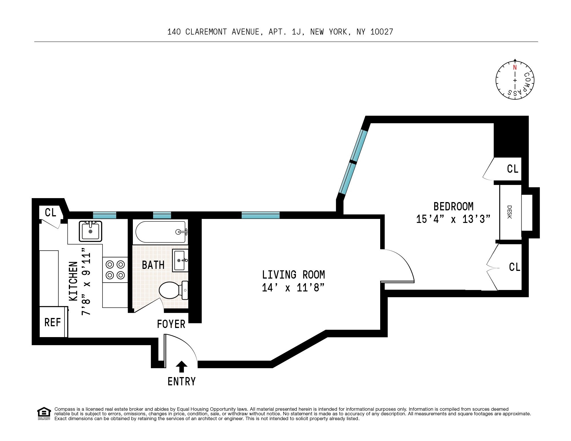 140 Claremont Avenue, Unit 1J Manhattan, NY 10027 - Photo 7 of 7