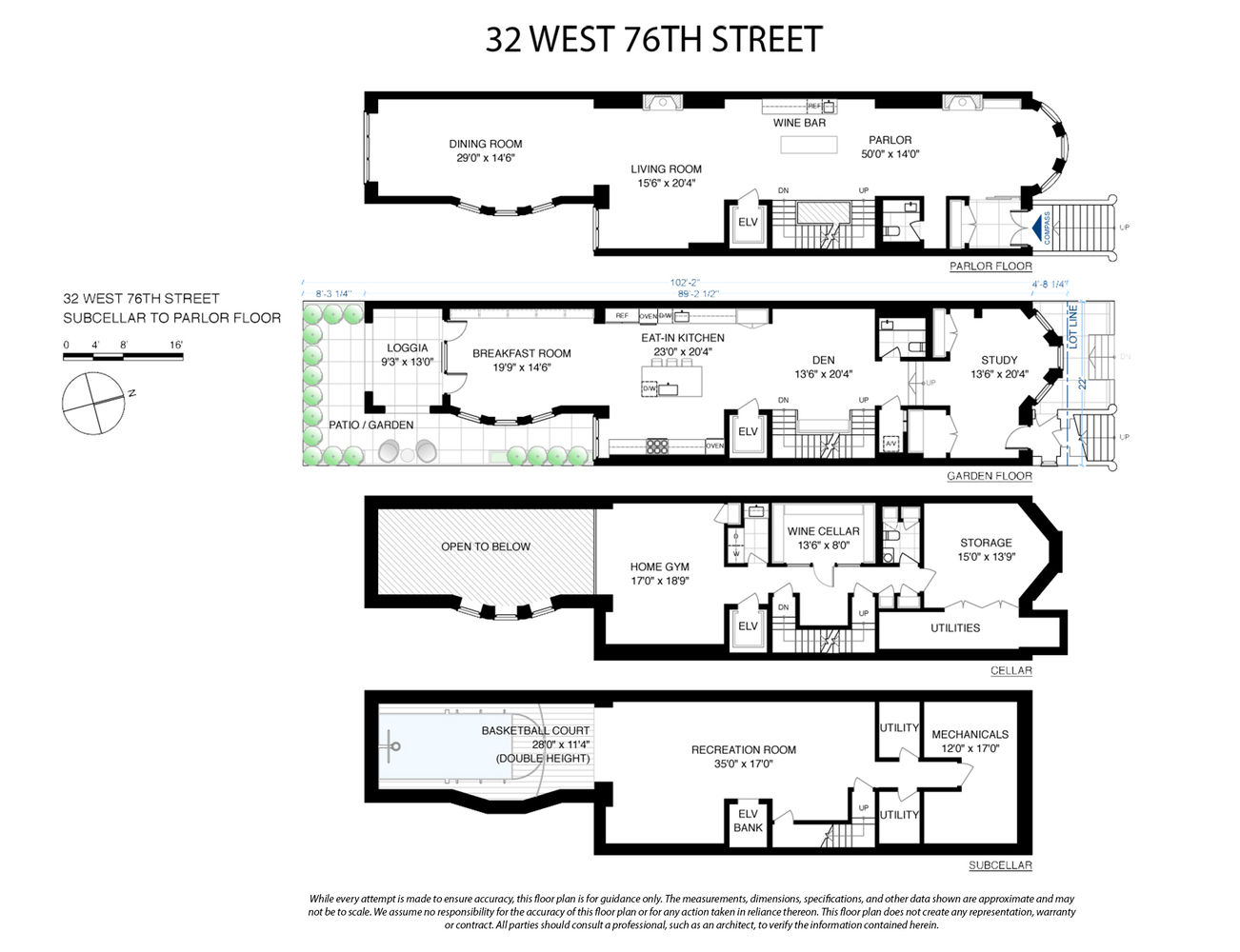 32 West 76th Street Manhattan, NY 10023 - Photo 29 of 30