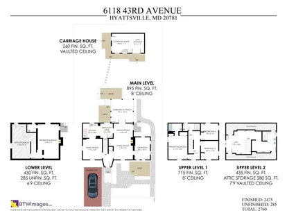 $950,000 | 6118 43rd Avenue, Hyattsville, MD 20781