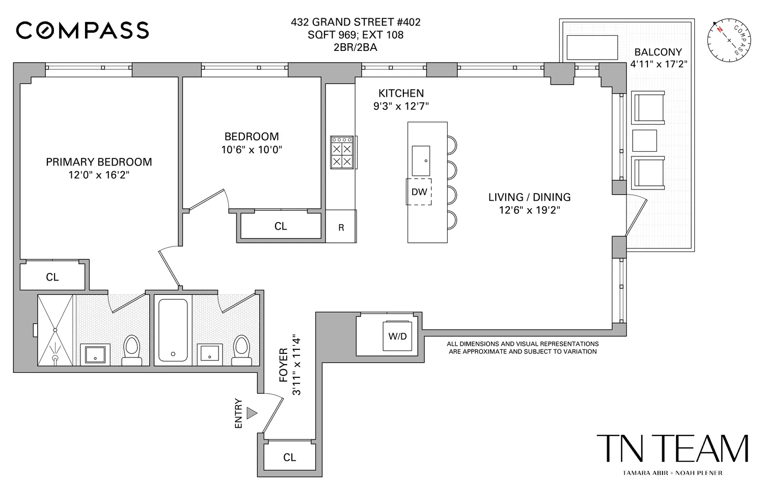 $6,500 | 432 Grand Street, Unit 402 | Williamsburg