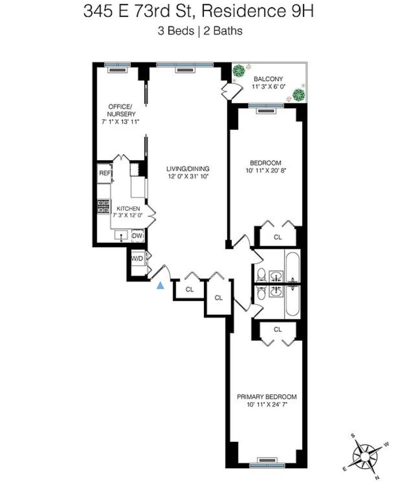 345 East 73rd Street, Unit 9H Manhattan, NY 10021 - Photo 13 of 13 unknown