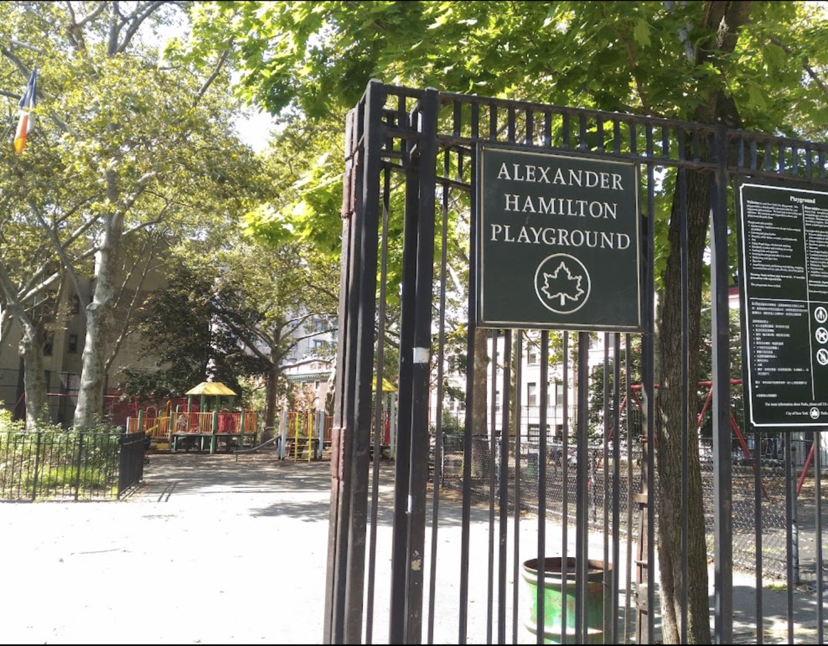 100 Hamilton Place, Unit 2F Manhattan, NY 10031 - Photo 17 of 21 a view of street sign