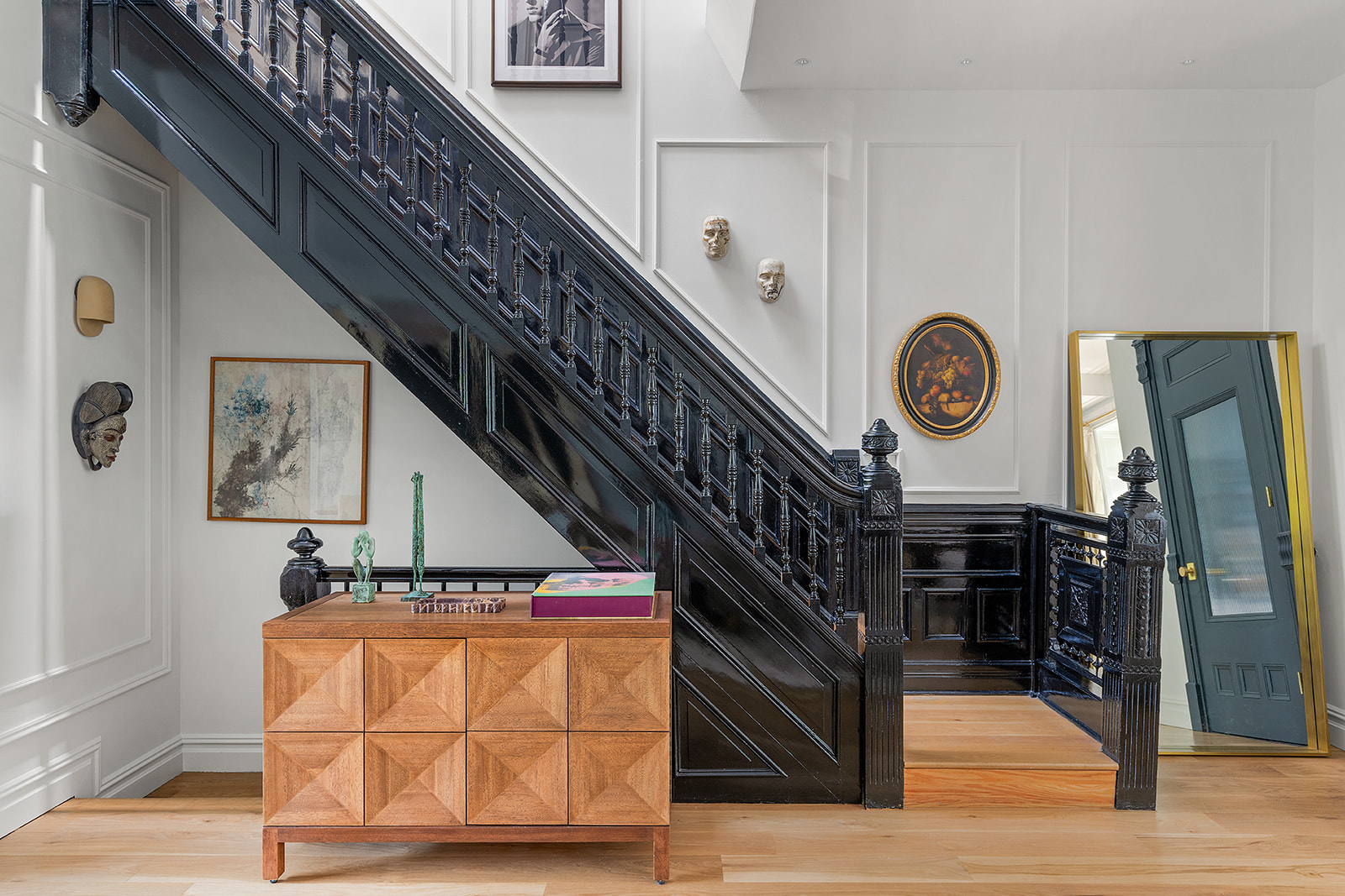 533 Decatur Street Brooklyn, NY 11233 - Photo 10 of 21 a view of an entryway with wooden floor