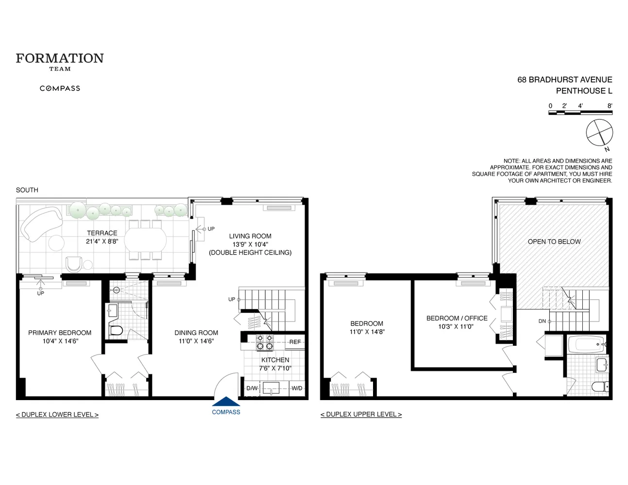 $1,350,000 | 68 Bradhurst Avenue, Unit PHL | Central Harlem