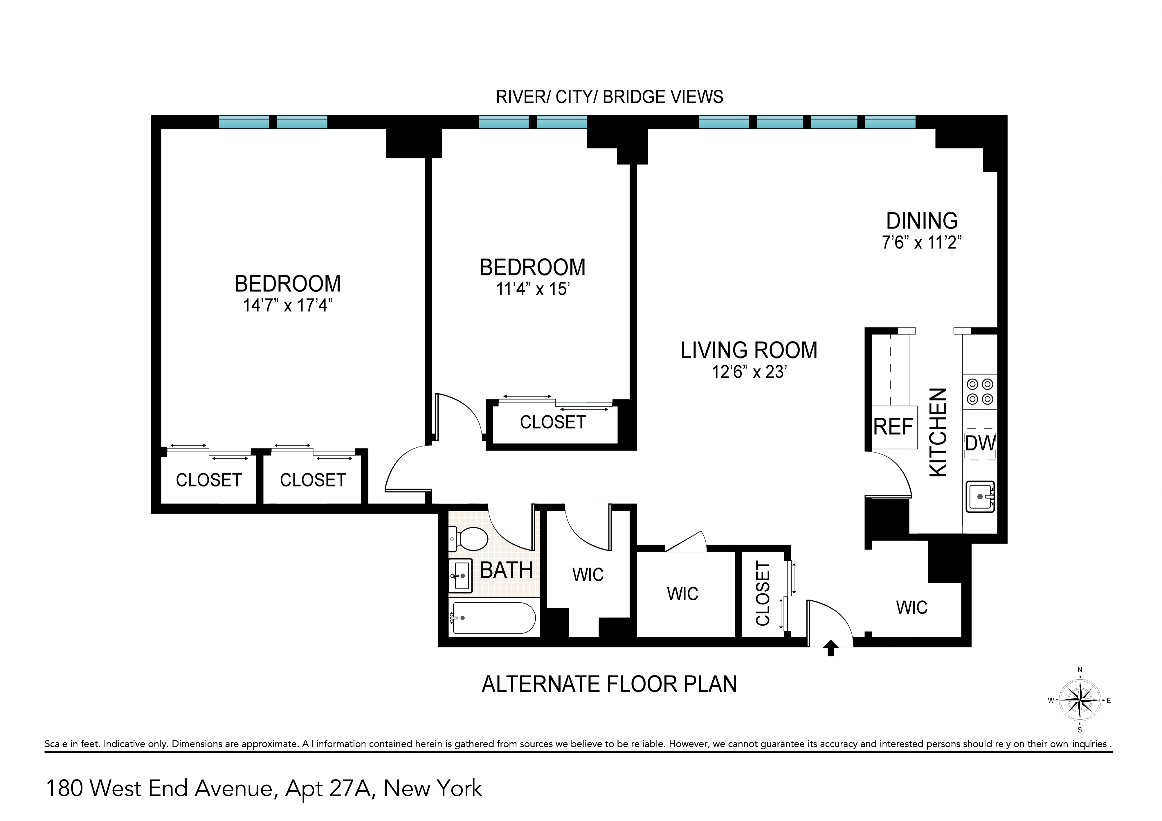 180 West End Avenue, Unit 27A Manhattan, NY 10023 - Photo 18 of 18 a picture of a park