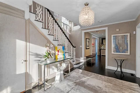 a view of entryway and hall