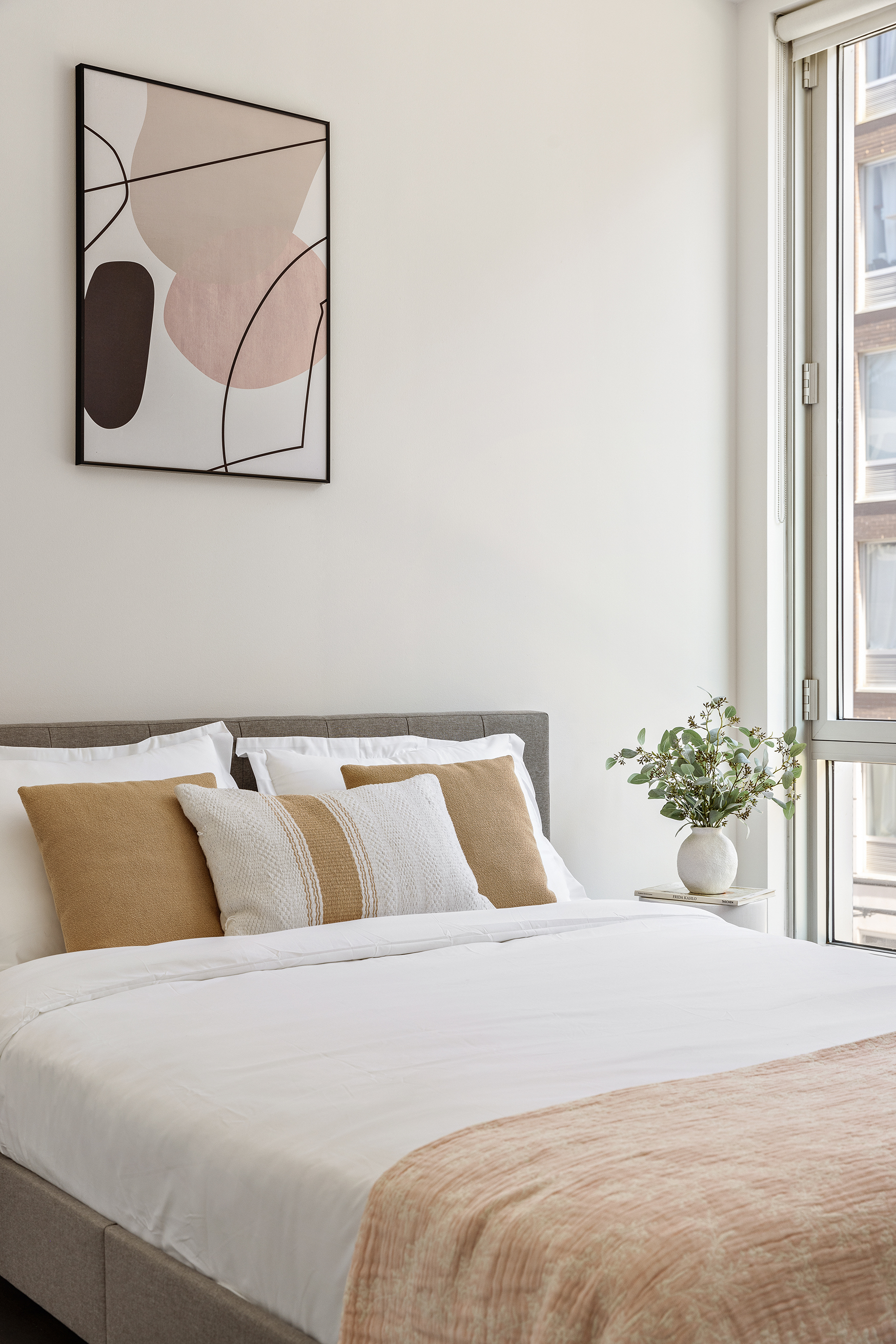 212 North 9th Street, Unit 3C Brooklyn, NY 11211 - Photo 8 of 16 a bedroom with a bed and window