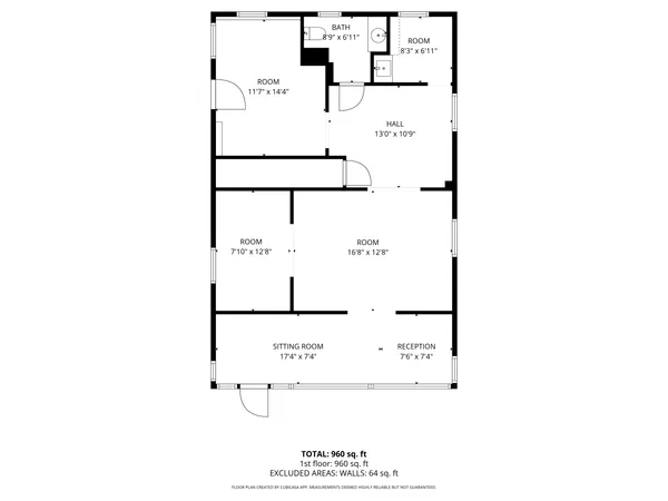 a picture of a floor plan
