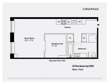 $800,000 | 20 Pine Street, Unit 2903 | Financial District