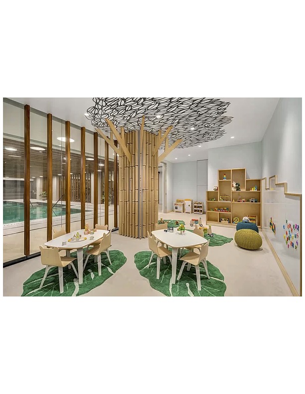 438 East 12th Street, Unit 6J Manhattan, NY 10009 - Photo 11 of 14 a outdoor living space with furniture and a flat screen tv