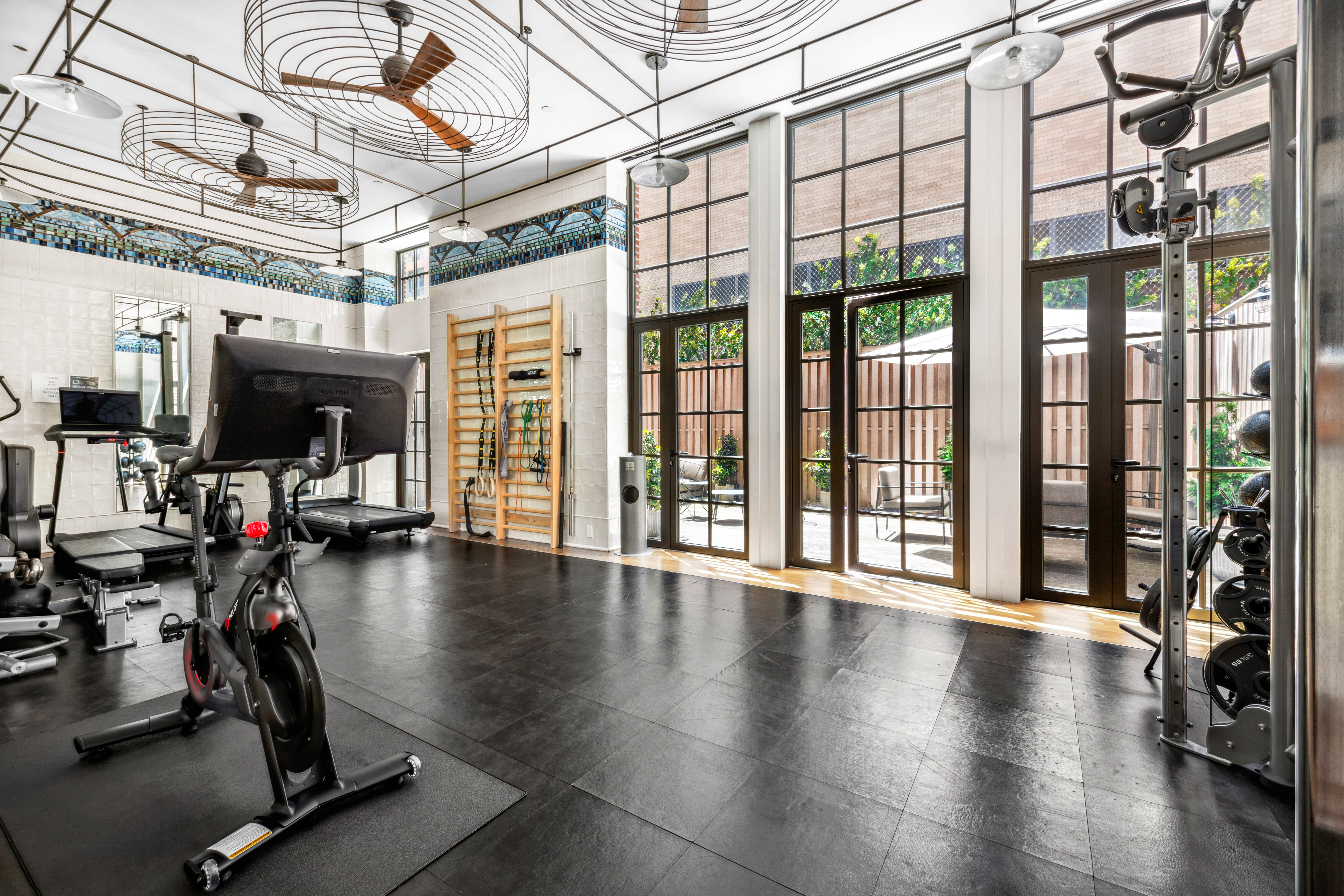 520 West 45th Street, Unit 4D Manhattan, NY 10036 - Photo 11 of 13 a view of a room with gym equipment