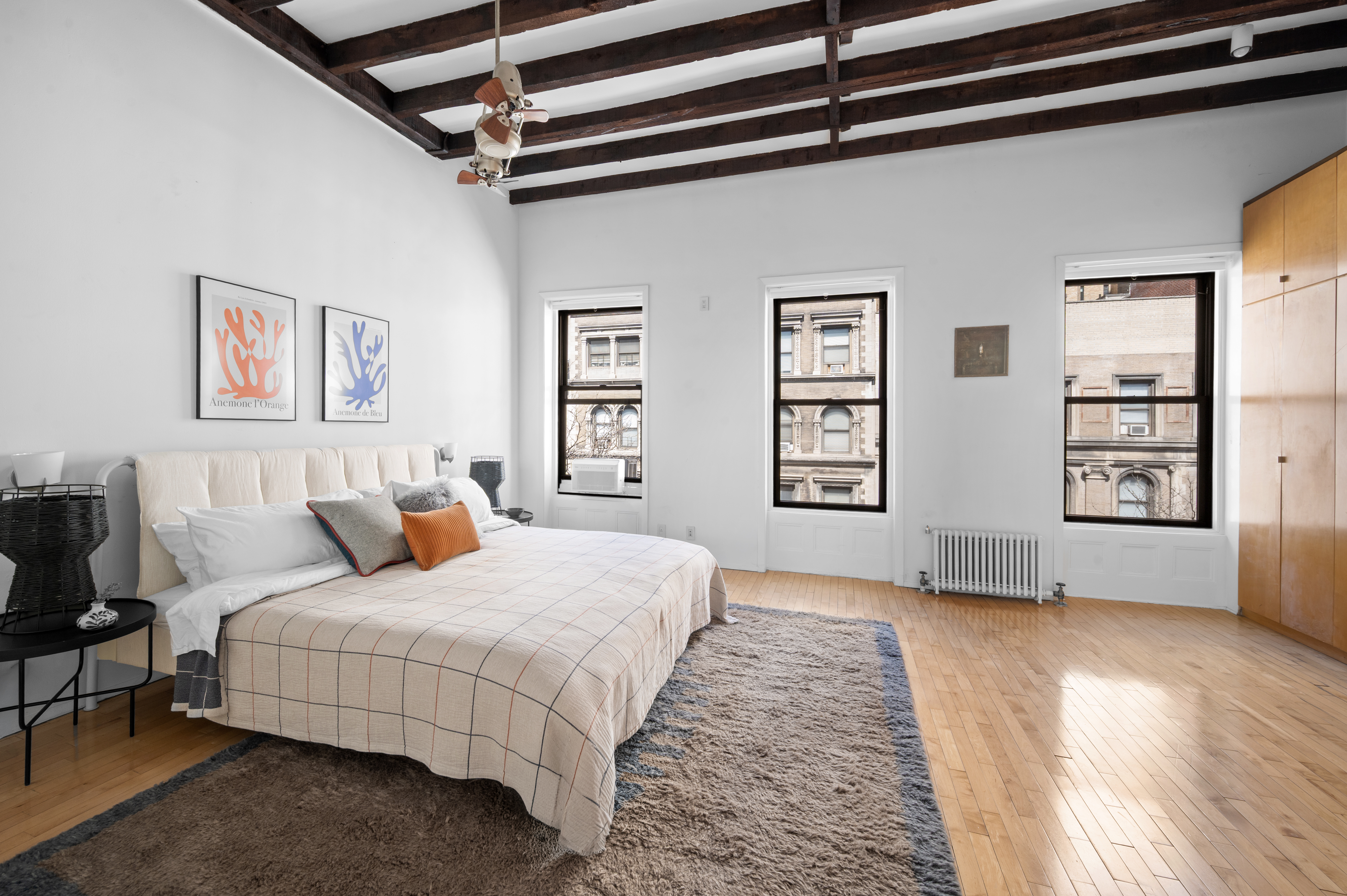 206 West 85th Street, Unit 5 Manhattan, NY 10024 - Photo 10 of 15 a bedroom with a large bed and a window