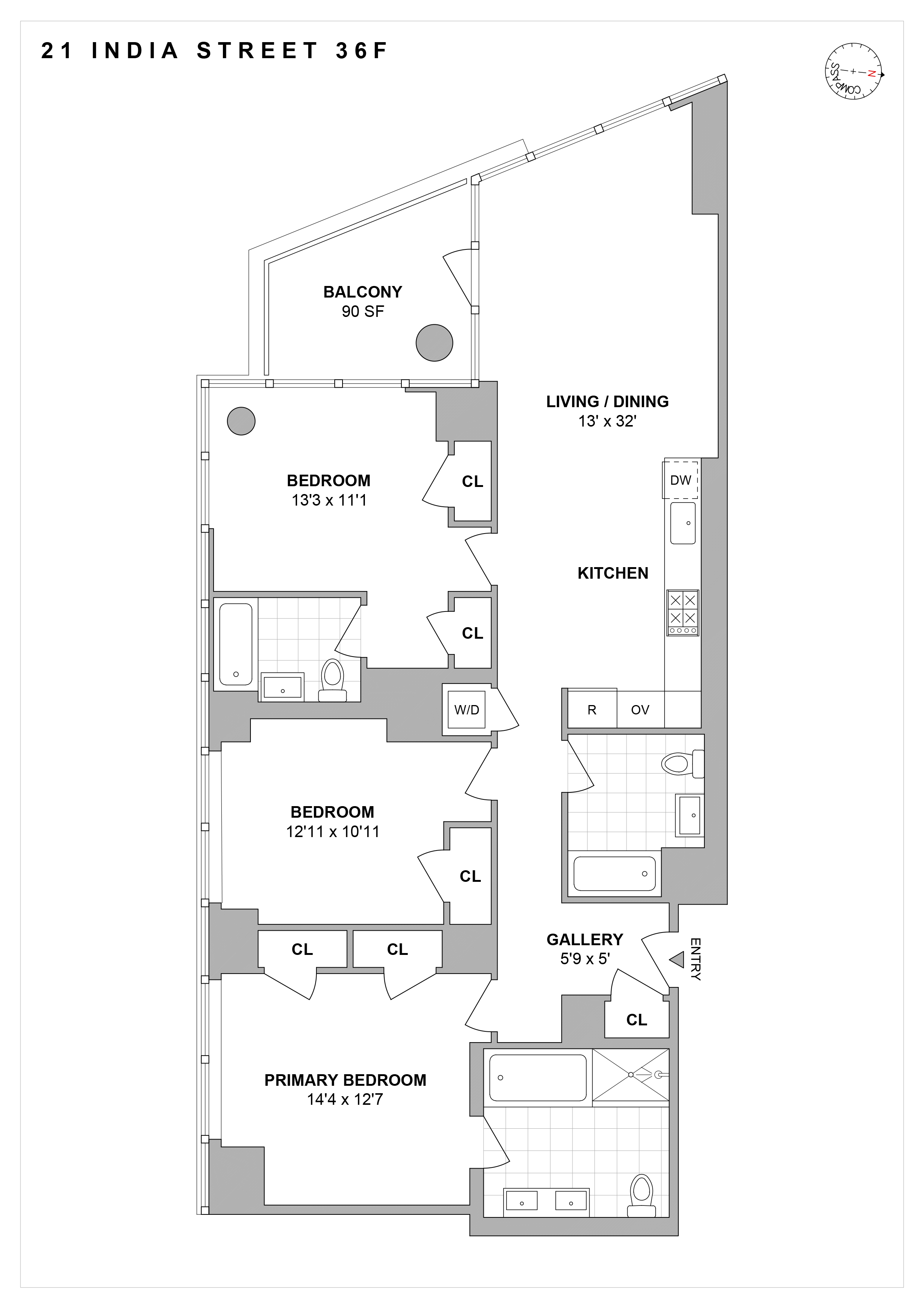 21 India Street, Unit 36F Brooklyn, NY 11222 - Photo 21 of 21